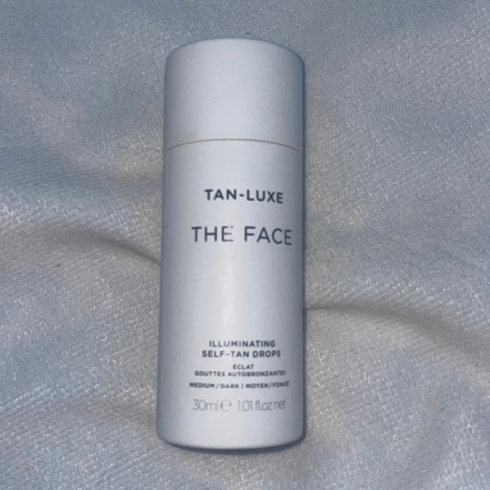 BRAND NEW IN BOX Tan-Luxe The Face Facial Self Tanning Drops Medium / Dark